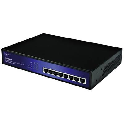 Allnet ALL8808POE Netzwerk Switch  8 Port 1 GBit/s PoE-Funktion 
