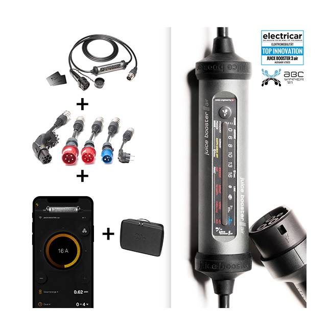 Juice Technology EL-JB3AEVE2, Drinnen/Draußen, 230-400 V, 22000 W, 6-32 A, IP67, Schwarz-0