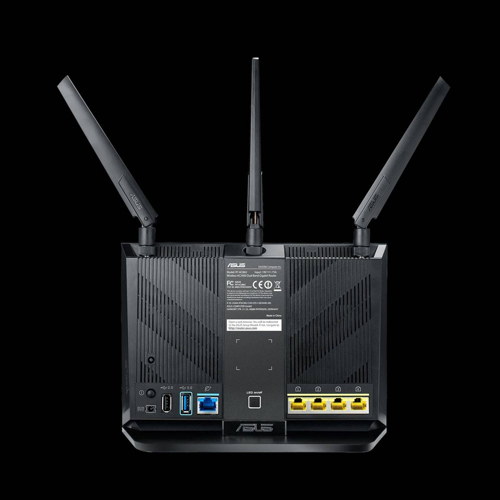 ASUS RT-AC2900 - Wireless Router 4-Port-Switch-4