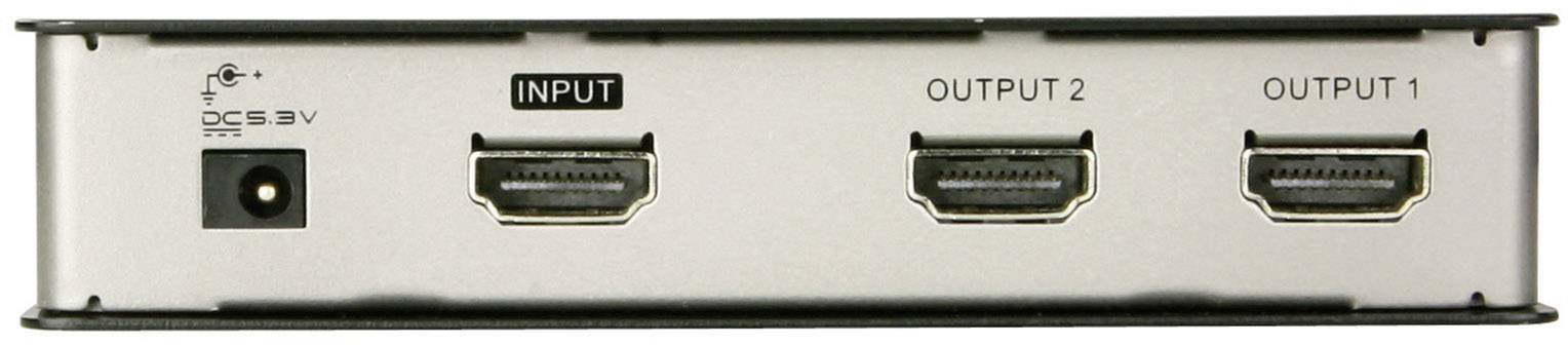 ATEN VS182A-AT-G 2 Port HDMI-Splitter 3840 x 2160 Pixel Schwarz-4