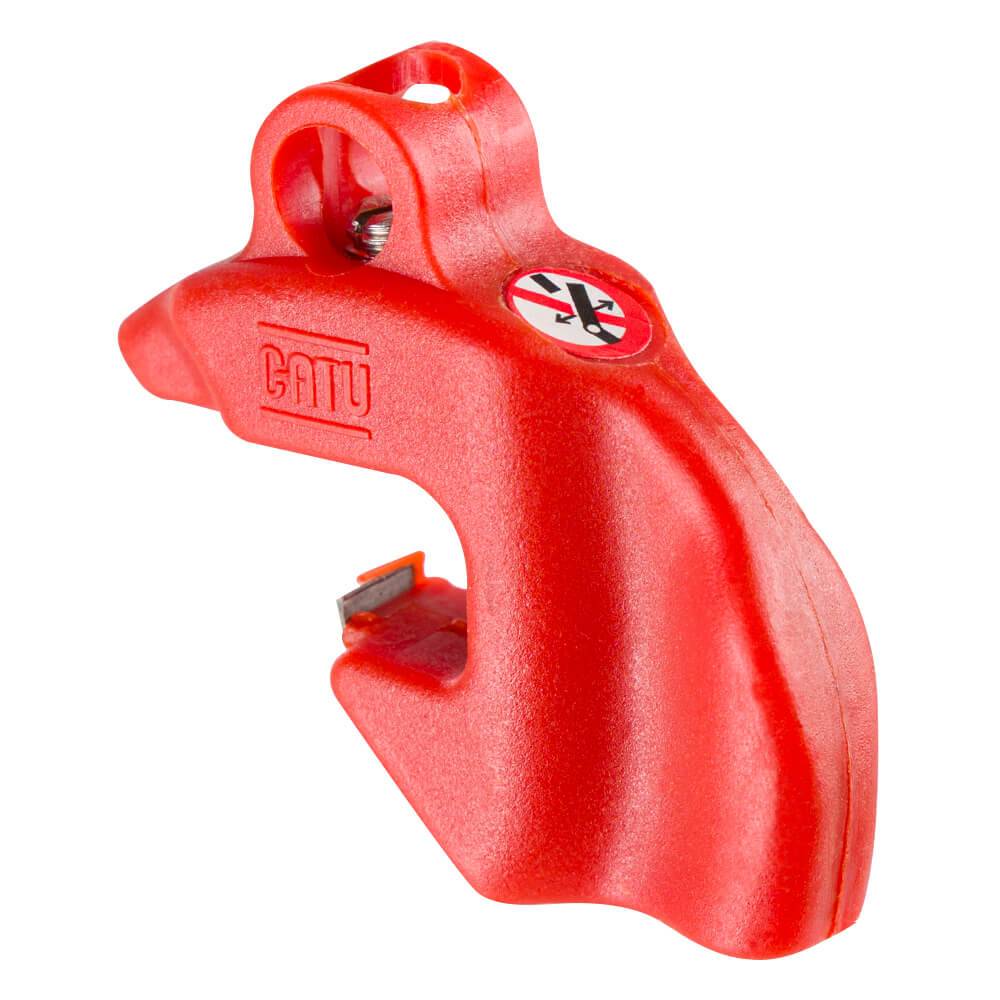BIGPACK 10x CATU Sperrelement Clip Block, Schalten verboten, rot, Polyamid-1