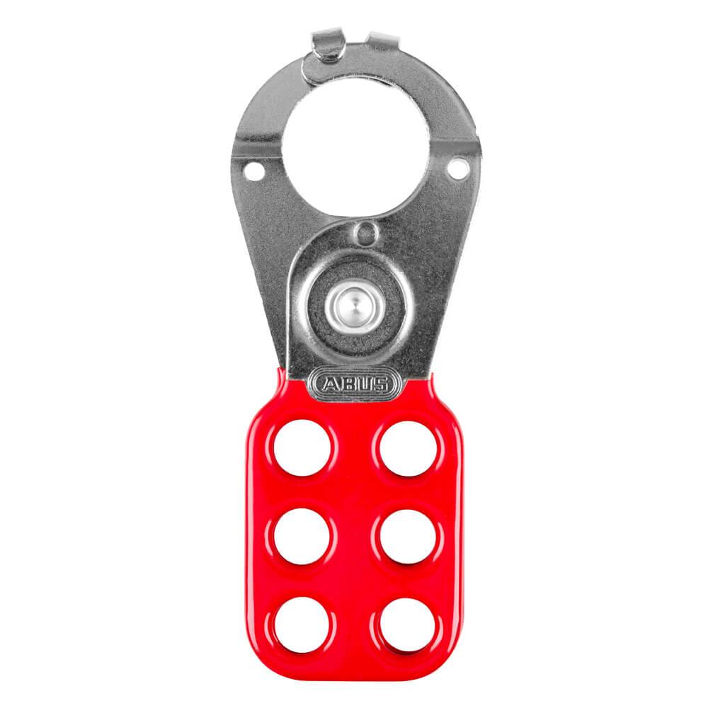 BIGPACK 10x ABUS Hauptschalter-Verriegelung H711 1'', rot, 4,5 x 1,2 x 11,8 cm-1