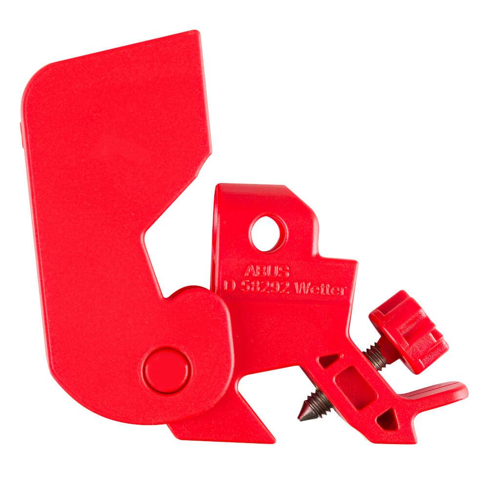 ABUS Schutzschalter-Verriegelungs-Set Universal, rot, 2x E203, 2x E201-4