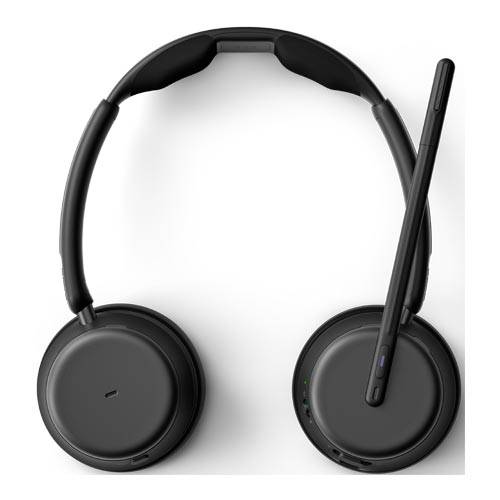 EPOS IMPACT 1000 MS UC ANC WL Stand - On-Ear Bluetooth-Headset (Stereo | ANC | inkl. Ladeständer & Zubehör) - schwarz-4