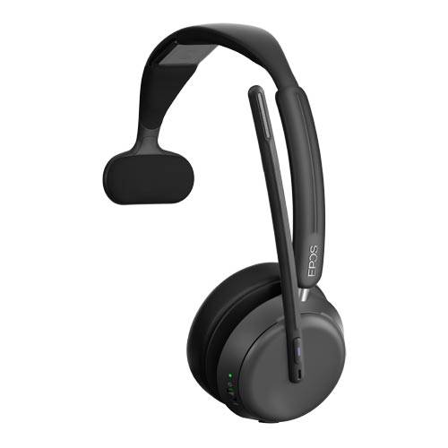 EPOS IMPACT 1000 MS UC Mono WL - Mono Bluetooth-Headset (ohraufliegend | ANC | inkl. Zubehör) - schwarz-1