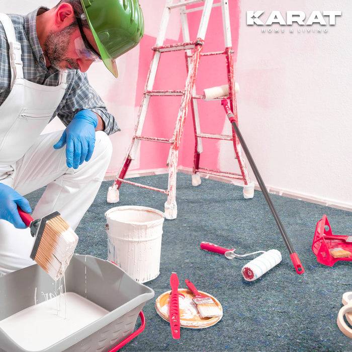 FLOORDIREKT Malervlies - Hochwertiges Schutzvlies für Malerarbeiten - 1 x 25 m Rolle-4