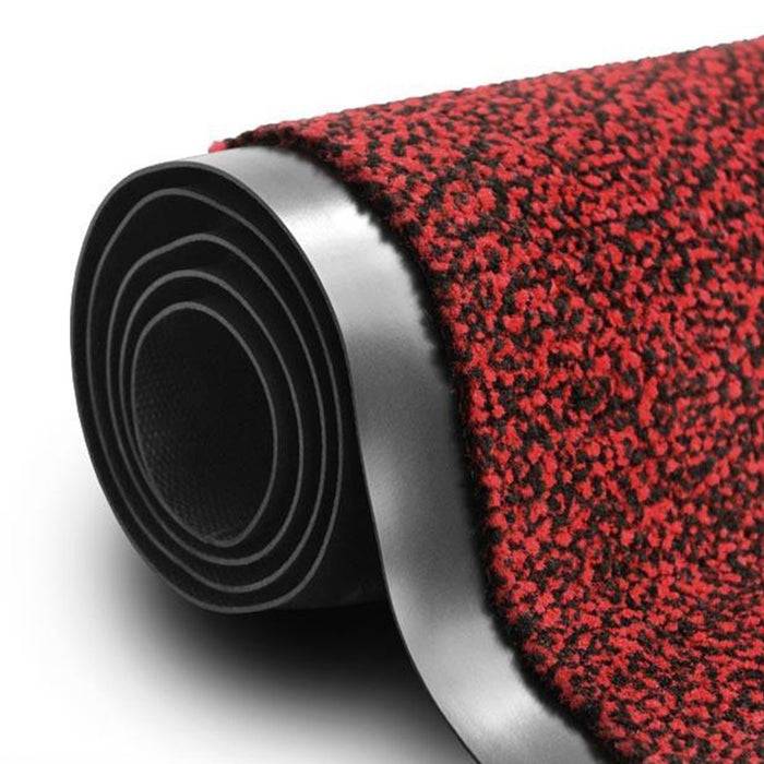 FLOORDIREKT Antistatik-Schmutzfangmatte Sky Performa - Robust & Strapazierfähig - 90 x 300 cm - Rot-2