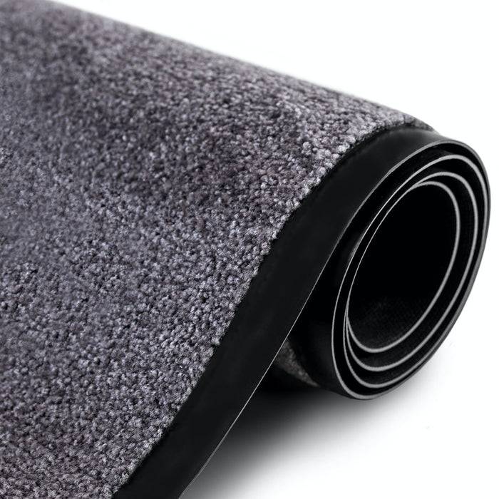 FLOORDIREKT Fußmatte Rhine - Schmutzfangmatte für Innen- & Außenbereiche - Beige/Grau - 90 x 300 cm-3