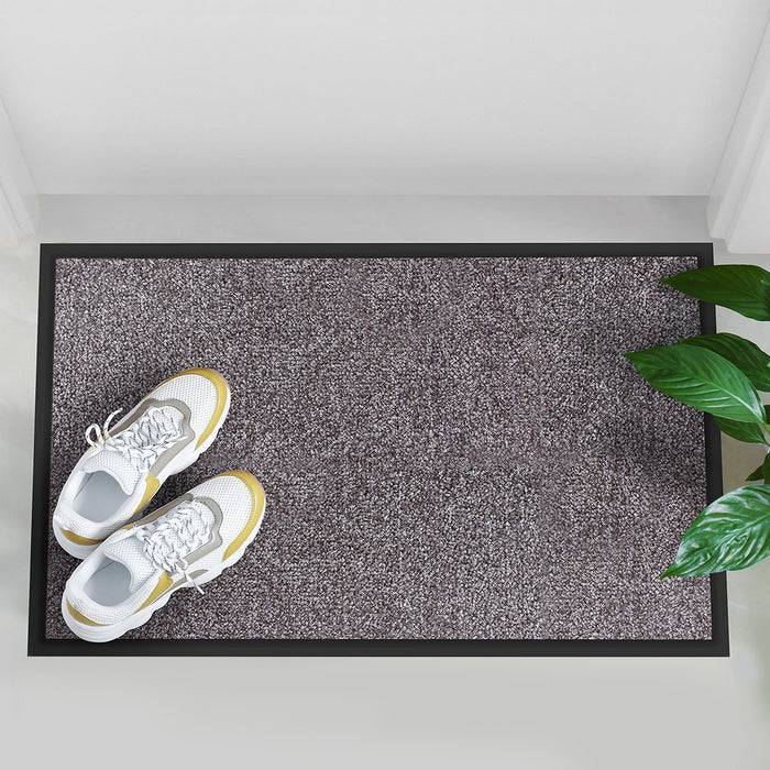FLOORDIREKT Fußmatte Rhine - Schmutzfangmatte für Innen- & Außenbereiche - Beige/Grau - 90 x 300 cm-4