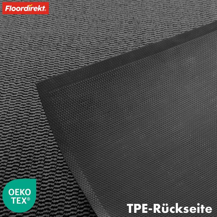 FLOORDIREKT Schmutzfangmatte Sky Novo - Robust & Rutschfest - Anthrazit - 120 x 180 cm-2