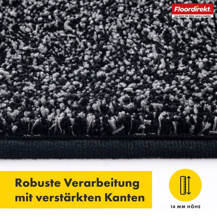 FLOORDIREKT Schmutzfangmatte Nasa - Robust & Rutschfest - Anthrazit - 80 x 178 cm-4