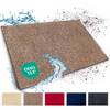 FLOORDIREKT Schmutzfangmatte Nasa - Robust & Rutschfest - Braun - 50 x 80 cm