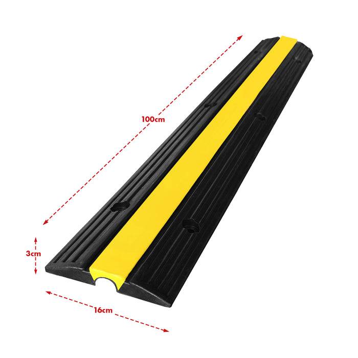 FLOORDIREKT Kabelbrücke Vesuv - Hohe Tragkraft & Stabilität - 100 x 16 x 3 cm-1