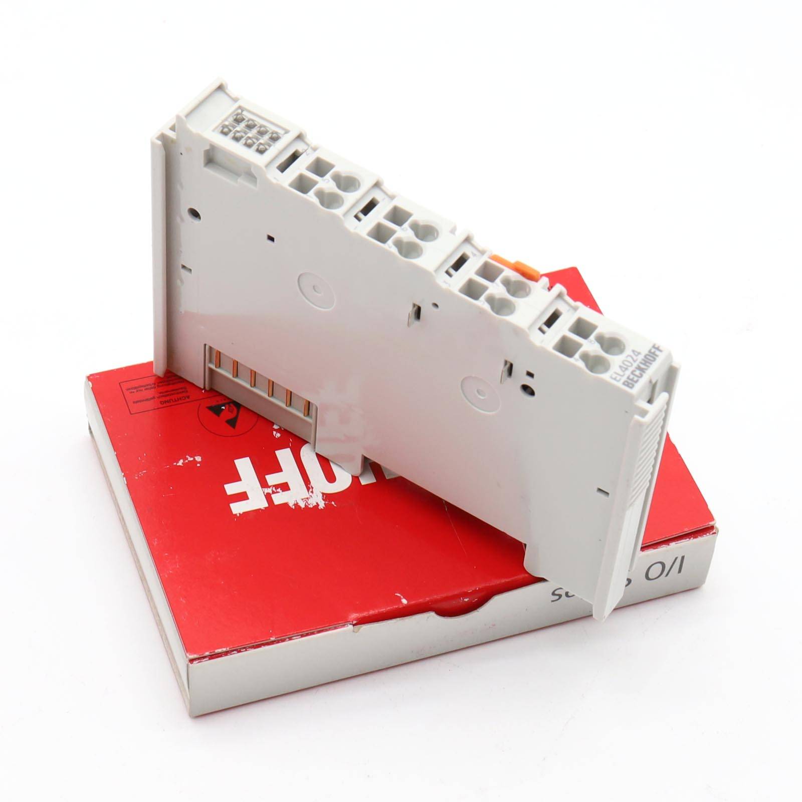 Beckhoff EL4024, EtherCAT-Klemme, 4-Kanal-Analog-Ausgang, Strom, 4…20 mA, 12 Bit-0
