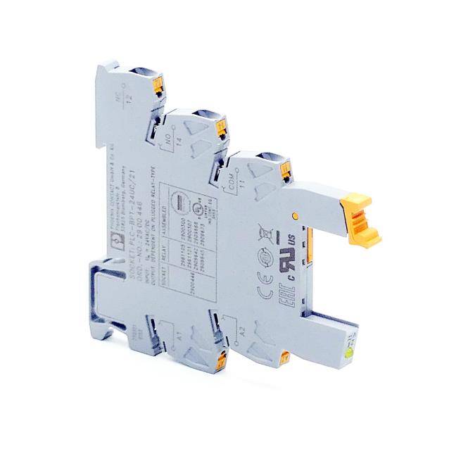 Phoenix Contact 2900446 PLC-BPT- 24UC/21 - Relaissockel