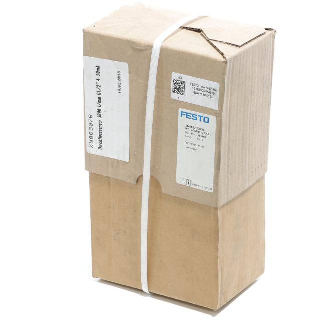FESTO Durchflusssensor 563796 (SFAM-62-3000R-WG12-2SA-M12-2.5S)-0