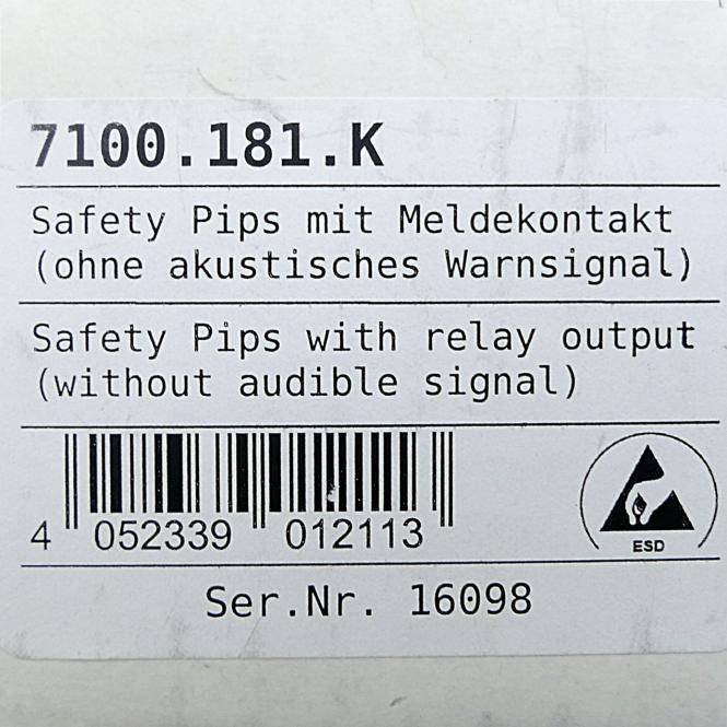 ESD Prüfgerät Safety-Pips K mit Meldekontakt-4