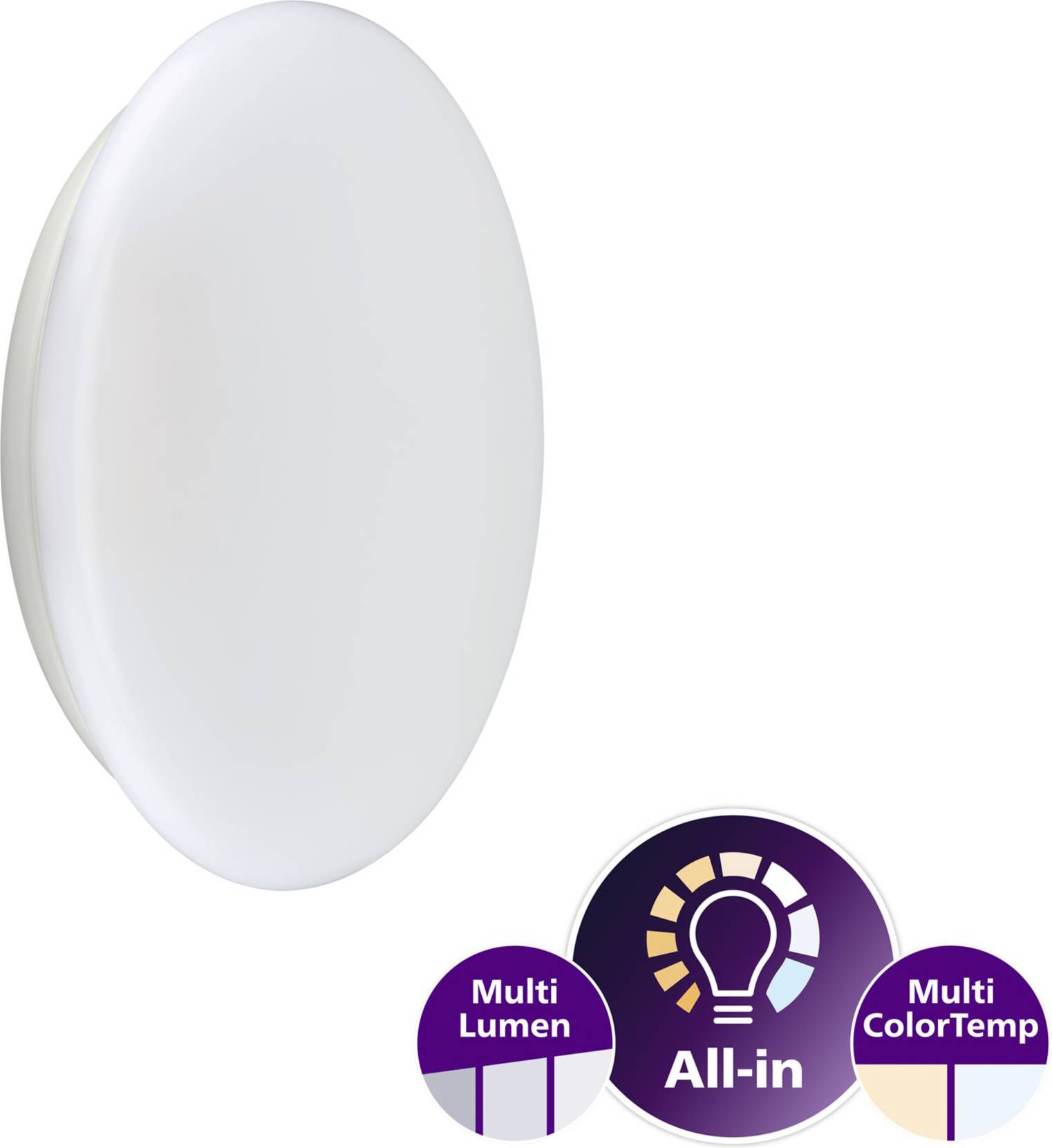 PHILIPS - LED-Wand- u Deckenleuchte ML M WL060Vgen2#76752299-0