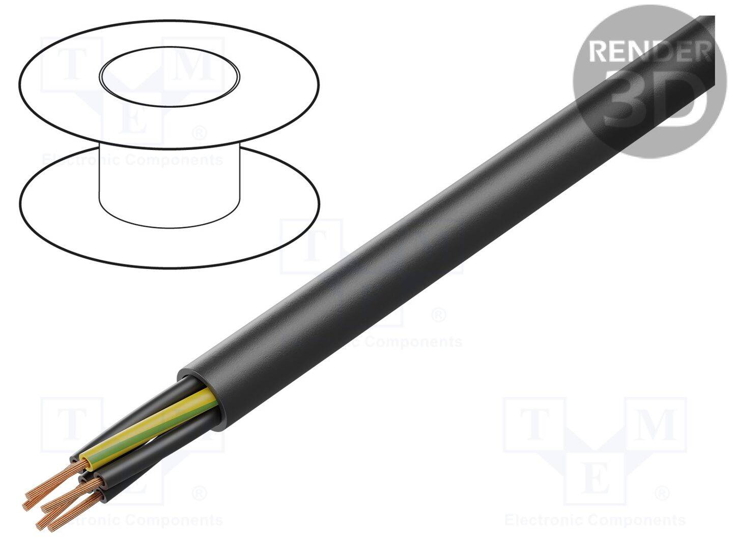 Lapp 0021951 ÖLFLEX ROBUST 210 5G2,5 - Steuerleitung-0