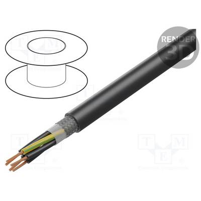 Lapp Kabel&Leitung ÖLFLEX ROBUST 215 C 5G1,5 0022753 16 kcmil, 1,5 mm², 9,1 mm, 182 54,6 mm-0