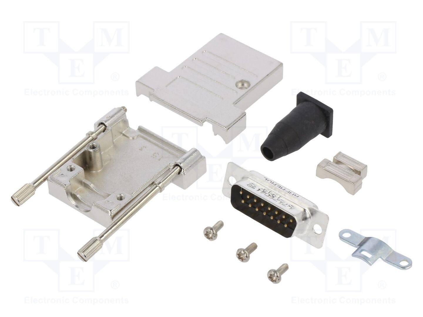 Amphenol L17DTSL15-RG-LJS-T+L717SDA15P D-SUB Stiftleisten-Set 180 ° Polzahl: 15 Lötkelch 1 St.