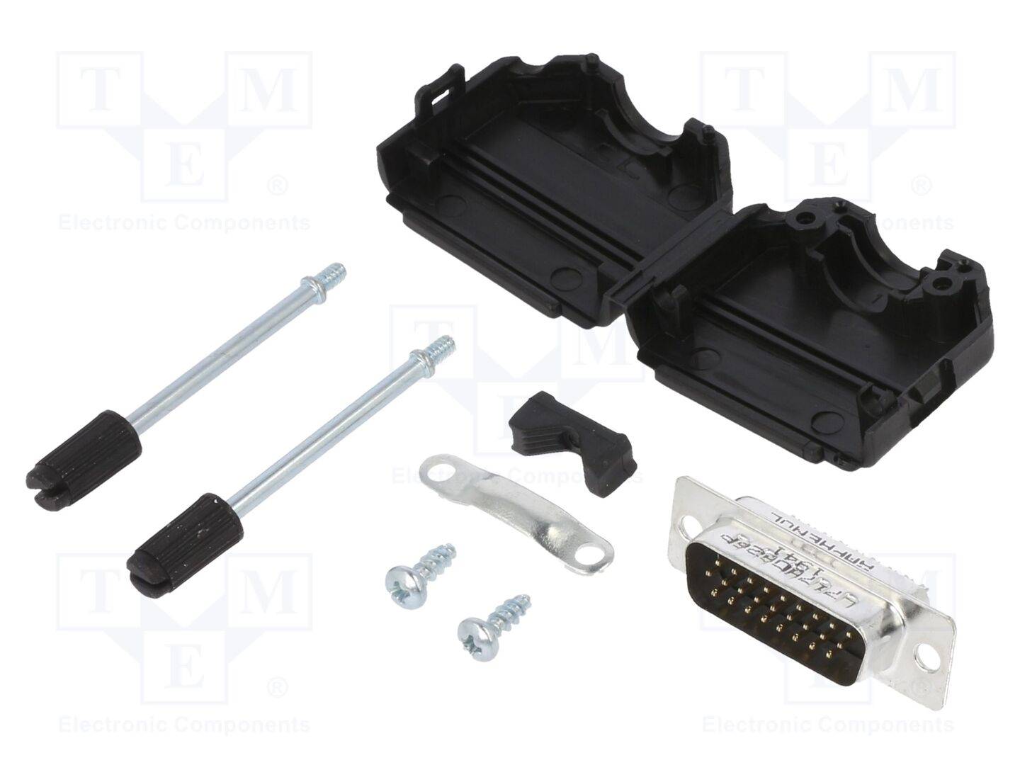 Amphenol L17DPPK15-M+L717HDA26P D-SUB Stiftleisten-Set 180 ° Polzahl: 26 Lötkelch 1 St.