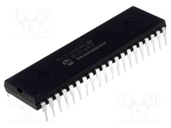 TC7109CPL DIP-40 A/D-WANDLER THT MICROCHIP