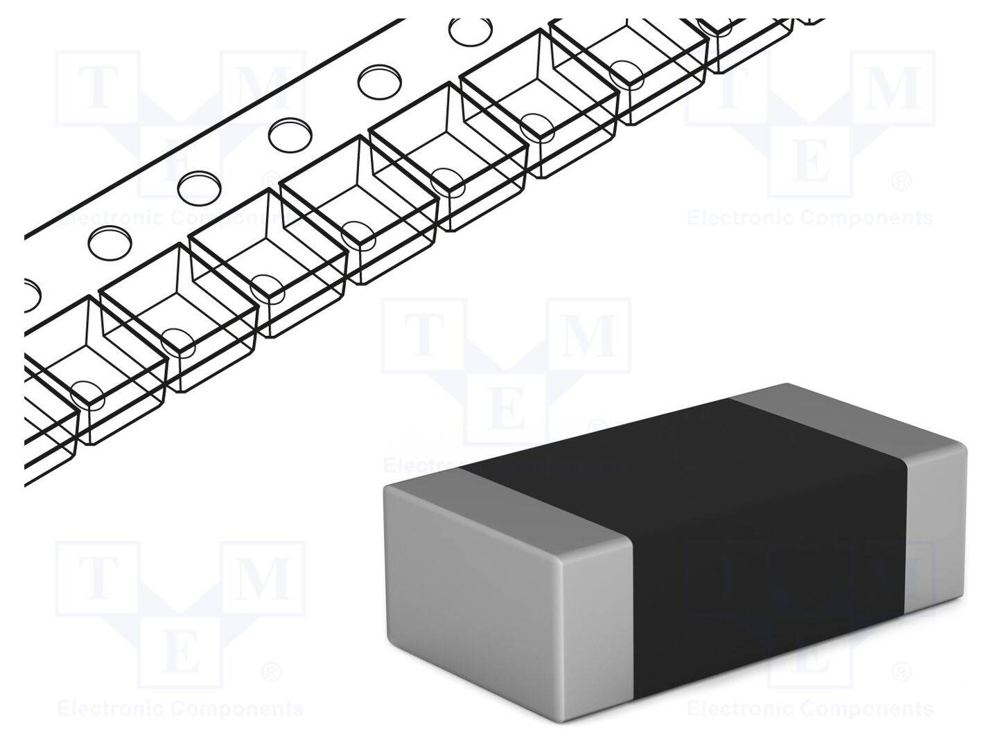SMD Imp.@ 100MHz: 470Ω R: 50mΩ BLM 0805 2,5A Ferrit: Perle-0