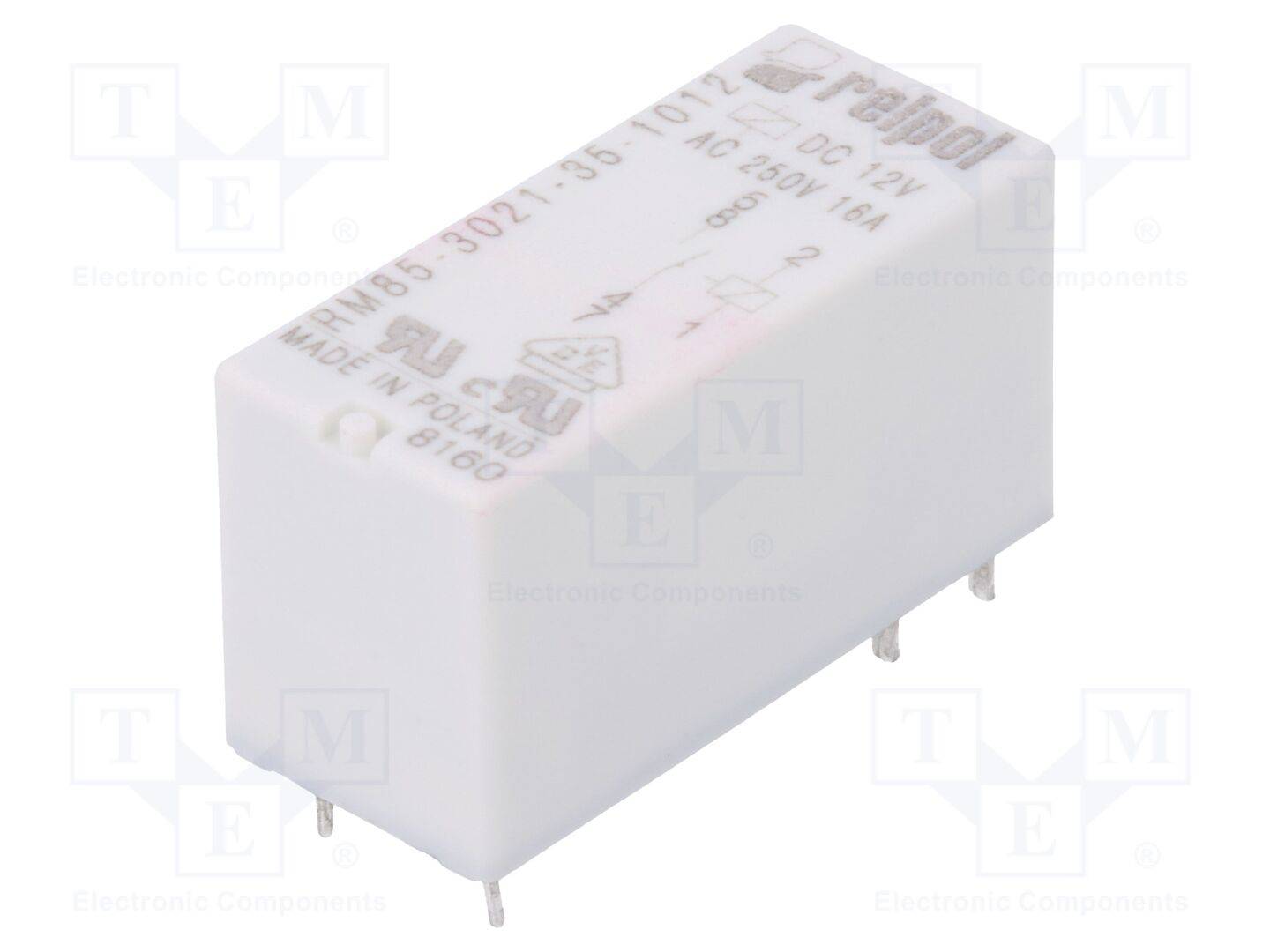 SPST-NO USpule: 12VDC Relais: elektromagnetisch 16A/250VAC-0