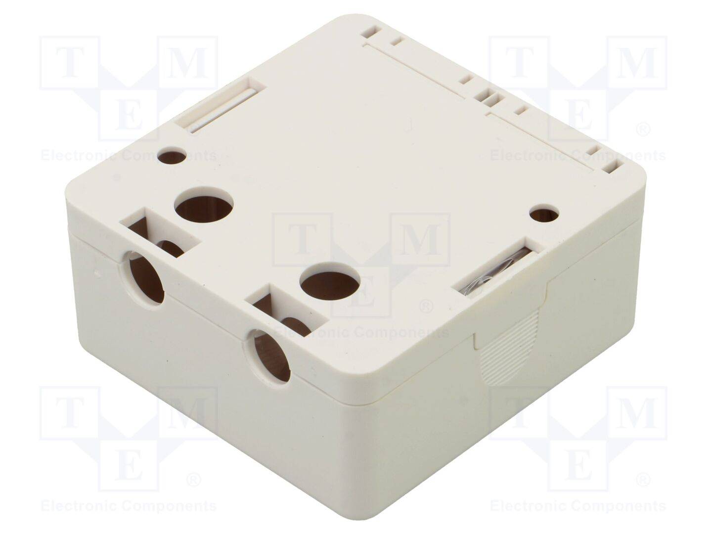 LogiLink Keystone surface mount box 2-port with shutter-0