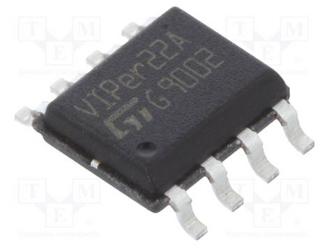 VIPER22AS-E SOP8 SMPS SCHALTER SMT ST Microelectronics