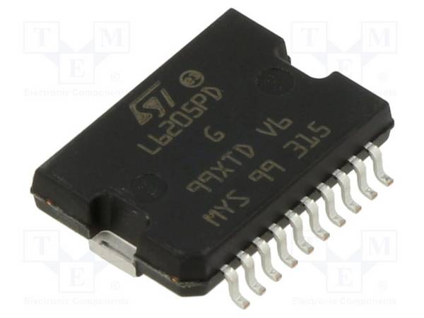 L6205PD POWERSO20 DMOS BRÜCKENTREIBER SMT ST Microelectronics