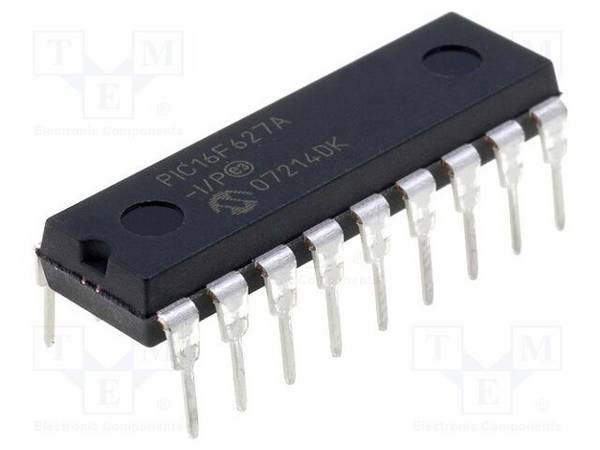 PIC16F627A-I/P DIP-18 MIKROCONTROLLER THT MICROCHIP