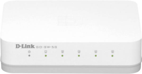 D-Link GO-SW-5G/E GO-SW-5G Netzwerk Switch 5 Port 1 GBit/s