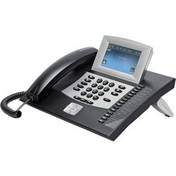 Image of Auerswald COMfortel 2600 Systemtelefon, ISDN Anrufbeantworter, Headsetanschluss Touch-Display Schwarz, Silber