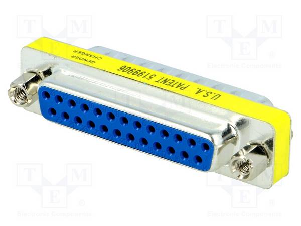 Encitech Connectors AB DMGC-2525-MF D-Sub Gender Changer Stiftleiste 25 polig auf Buchsenleiste