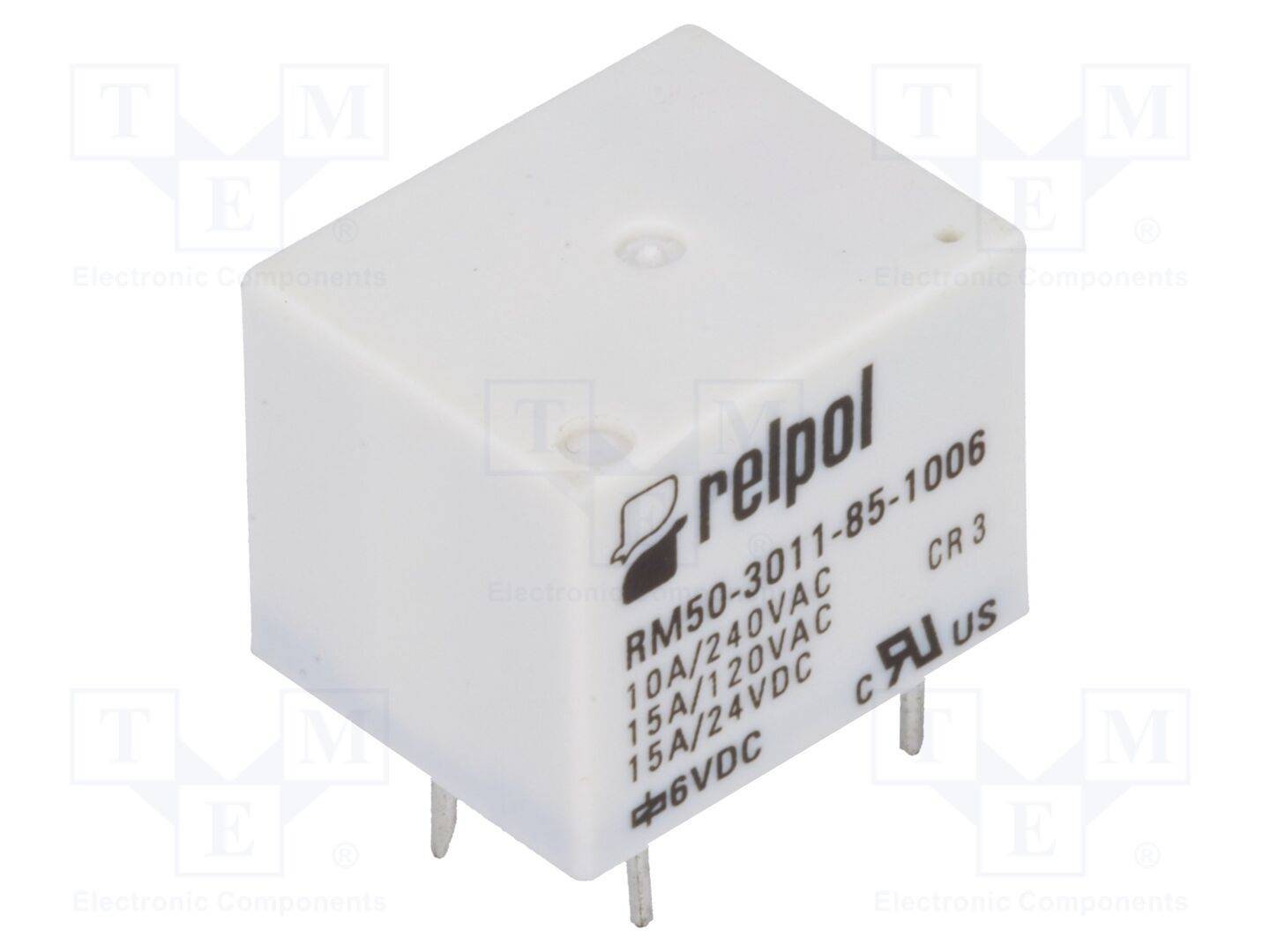 max.30VDC 10A RM50 USpule: 6VDC Relais: elektromagnetisch SPDT-0