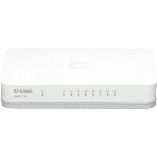 D-Link GO-SW-8G Netzwerk Switch 8 Port 1 GBit/s