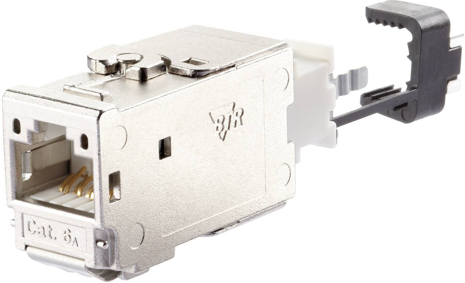 Metz Connect 130B11-E RJ45-Einbaumodul E-Dat CAT 6a 1 St.