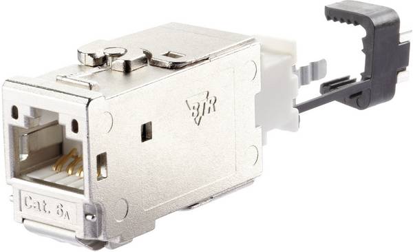 Metz Connect 130B11-E RJ45-Einbaumodul E-Dat CAT 6a 1 St.