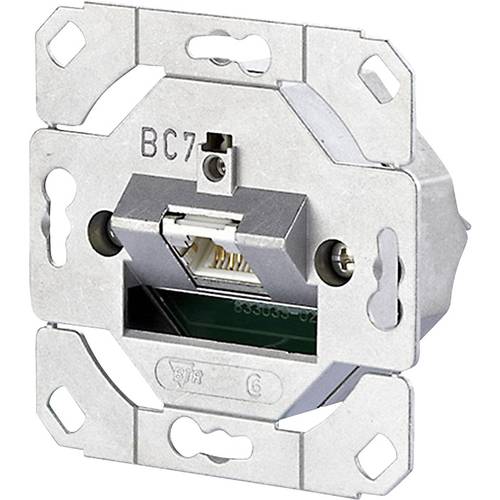 Metz Connect Netzwerkdose Unterputz CAT 6a 1 Port Metall