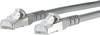 Metz Connect 1308455033-E RJ45 Patchkabel CAT 6a S/FTP 5.00 m Grau mit Rastnasenschutz 1 St.