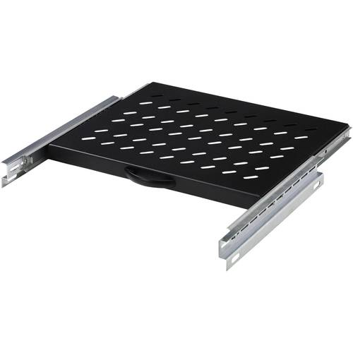 Digitus DN-19 TRAY-2-600-SW 19 Zoll Netzwerkschrank-Geräteboden 1 HE Ausziehbar Geeignet für Schranktiefe: 600 mm Schwar...