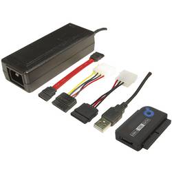 IDE / SATA prepojovací kábel USB 2.0 LogiLink AU0006C 1.20 m, čierna