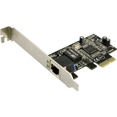 LogiLink PC0029A Netzwerkkarte  1 GBit/s PCIe, LAN (10/100/1000 MBit/s)