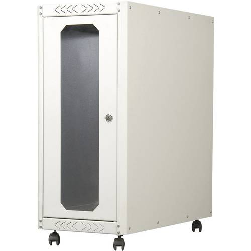 Thumbnail - Digitus DN-CC 9001 mit Glastür PC-Schrank (B x H x T) 300 x 650 x 600 mm Lichtgrau (RAL 7035)