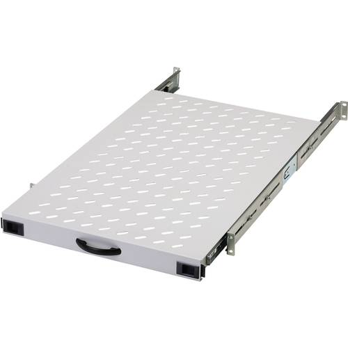 Digitus DN-19 TRAY-2-1000 19 Zoll Netzwerkschrank-Geräteboden 1 HE Ausziehbar Geeignet für Schranktiefe: 1000 mm Grau