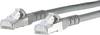 Metz Connect 1308450533-E RJ45 Patchkabel CAT 6a S/FTP 0.50 m Grau mit Rastnasenschutz 1 St.