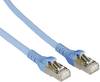 Metz Connect 1308453044-E RJ45 Patchkabel CAT 6a S/FTP 3.00 m Blau mit Rastnasenschutz 1 St.