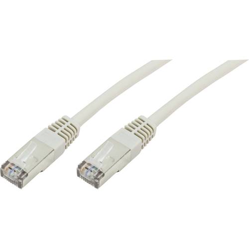LogiLink 992298 RJ45 Netzwerkkabel, Patchkabel CAT 5e SF/UTP 10.00 m Grau 1 St.